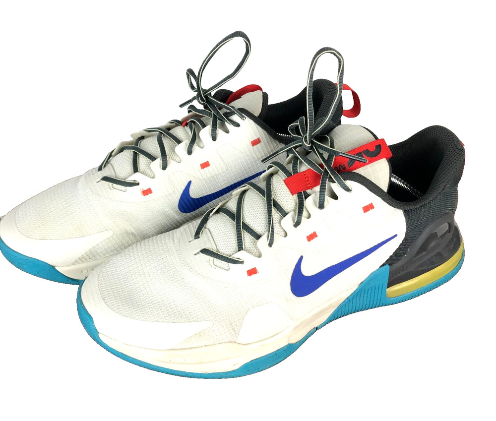 Nike Air Max Mens Alpha Trainer 5 Shoes Size 12.5 Sail Blue DM0829-100 Sneakers